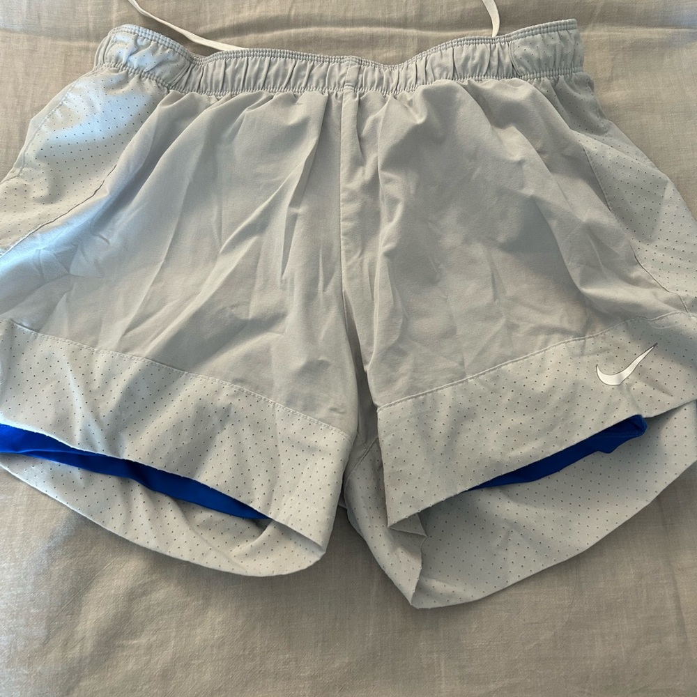 Nike Light Gray Athletic Shorts